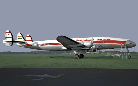 VT-DHN L.1049G Air India at London Airport