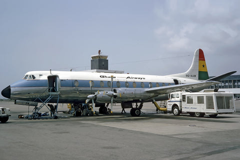 9G-AAW Viscount 800 Ghana Airways