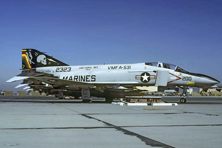 152323/NK-220 F-4N USMC/VMFA-531 – planeslides.com