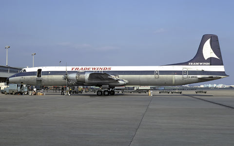 G-AWSC CL-44D Tradewinds Airways