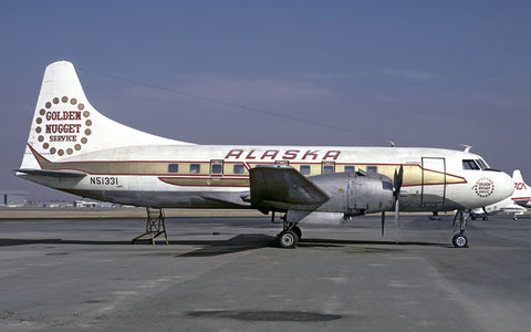 N51331 CV.240 Alaska Airlines