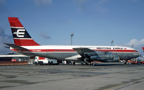 G-AVZZ B.707-100 British Eagle International Airways