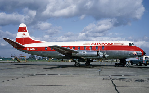G-AMOA Viscount 700 Cambrian Airways