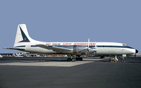 G-ANCD Britannia 307F Lloyd International Airways