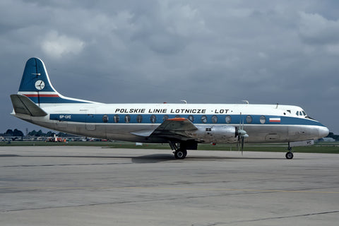 SP-LVC Viscount 800 LOT Polish Airlines
