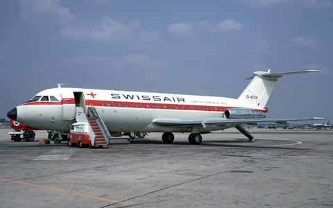 G-ATVH BAC 1-11 200 Swissair