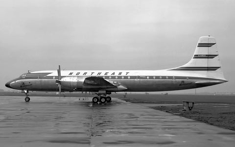 G-ANCD Britannia 307F Northeast Airlines (USA)