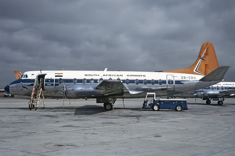 ZS-CDU Viscount South African Airways