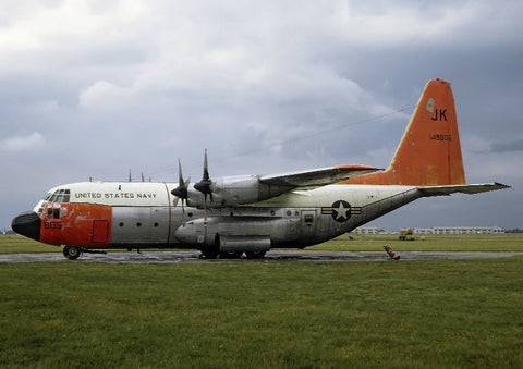 149805 JK C-130F USN VR-1 Evreaux Jun65