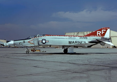 153099 RF-09 RF-4B USMC VMFP-3 marked as VMCJ-3 USA Oct75