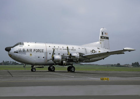 53-0004 C-124C USAF 1607thATW RAF Northolt Jun63