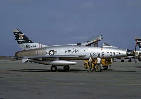 55-2714 F-100C USAF/7272nd FTW (USAFE)