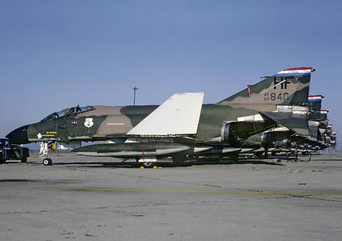 64-0840/HF F-4C USAF/113thTFS (In ANG) Mar81