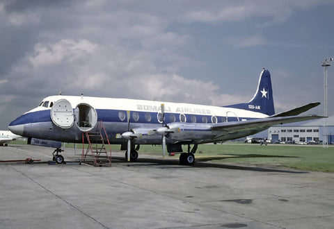 6OS-AAK Viscount 700 Somali Airlines Jun69