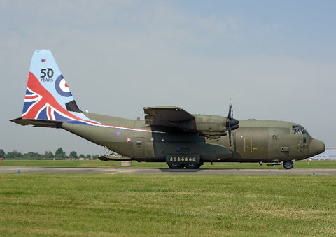 ZH883 Hercules C.5 RAF Brize Transport Wing 50th anniversary c/s