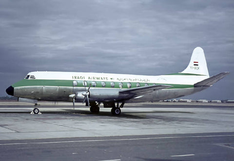 YI-ACK Viscount 800 Iraqi Airways Nov63